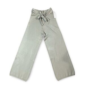 FORE‎ Womens Medium Wide Leg Tie Waist Pants Casual Career